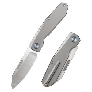 Нож Remette Squirrel, M390, Titanium Gray Handle, RTDP-G